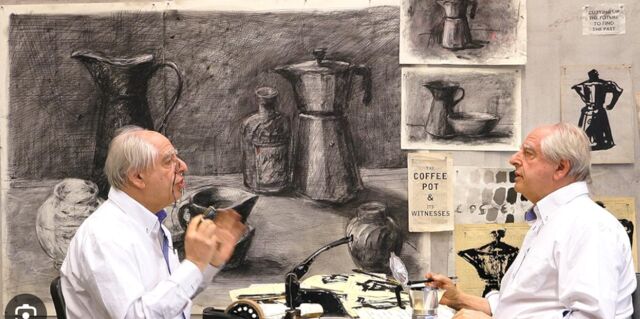 Videoinstallation: William Kentridge: Self-Portrait as a Coffee Pot