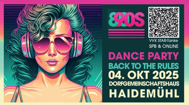 80er & 90er Tanz Party