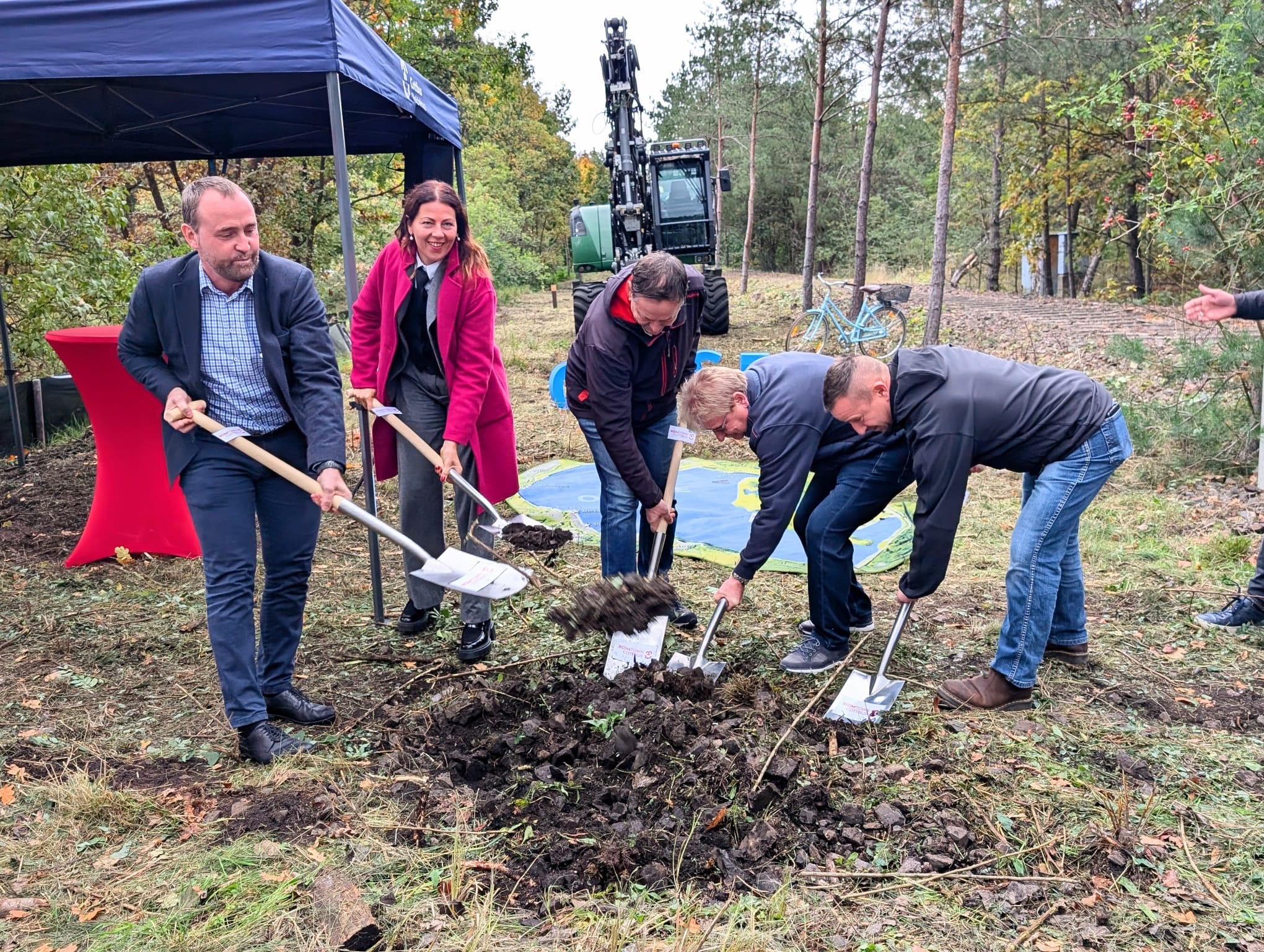 Grundsteinlegung Seeachse