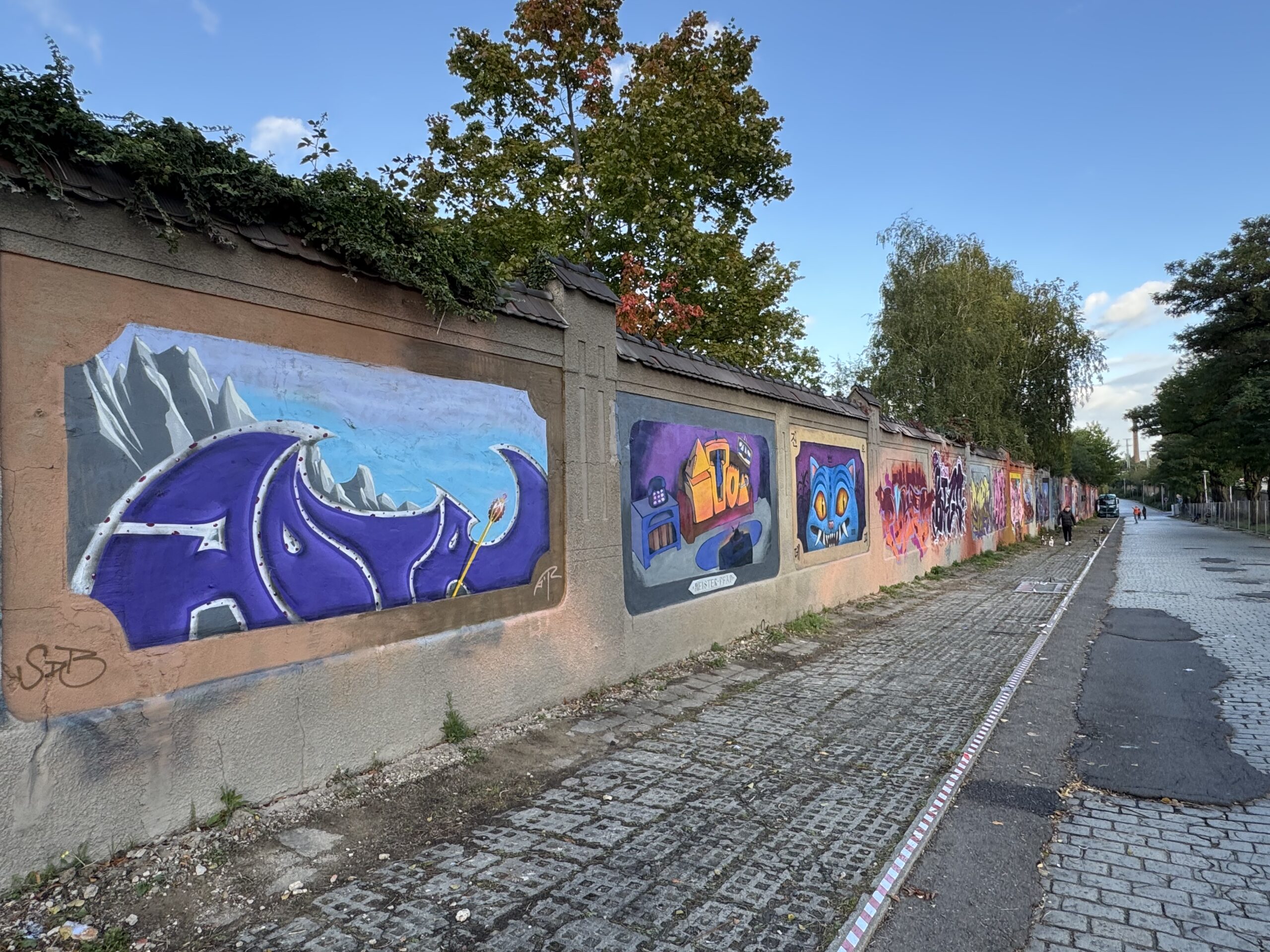 Graffiti-Jam in der Blechenstraße
