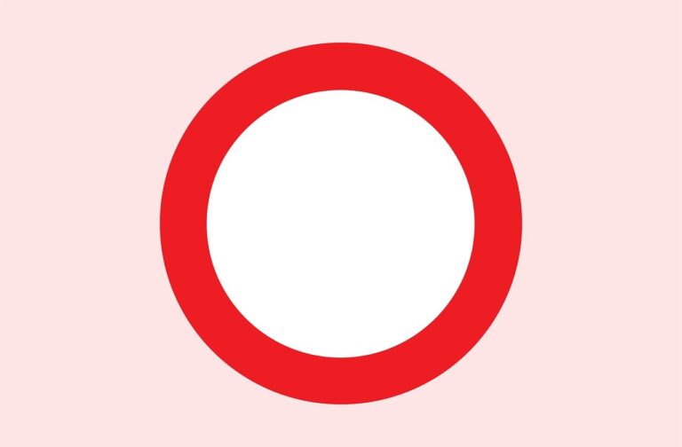 Verkehrsschild: gesperrt